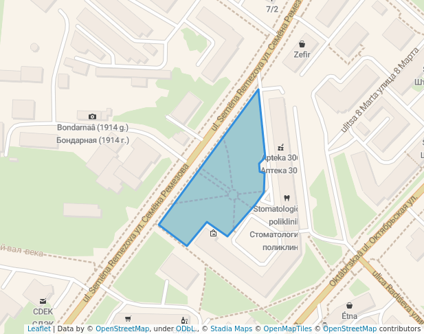 Сквер "Тобольской правды"