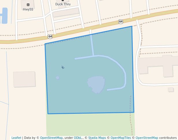 walking in Tyrrell County Park map in Columbia