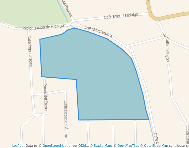 walking in Los sabinos map in Maravatio