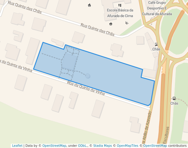 walking in Quinta da Vinha map in Vila Nova de Gaia