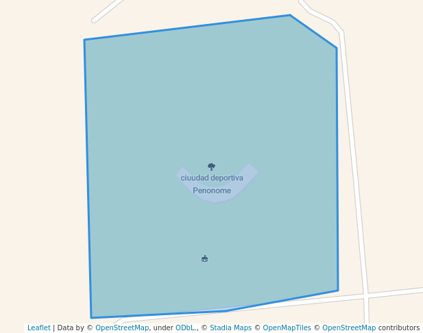 ciuudad deportiva Penonome in Penonomé | Map and Routes