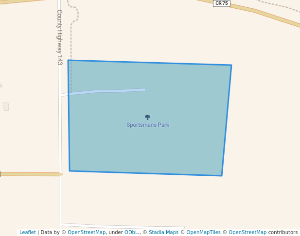 walking in Sportsmans Park map in Clearwater