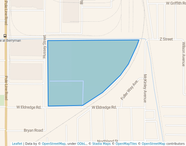 walking in N.O.P. Park map in Pocatello