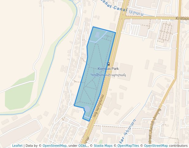 Komitas Park and Pantheon