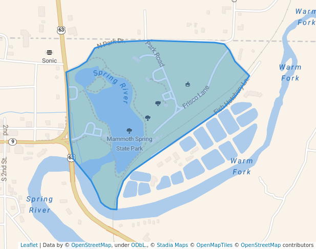 Mammoth Spring State Park