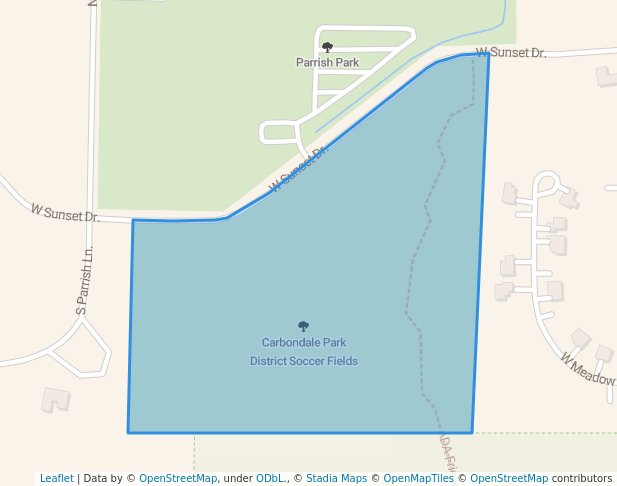 Carbondale Park District Soccer Fields