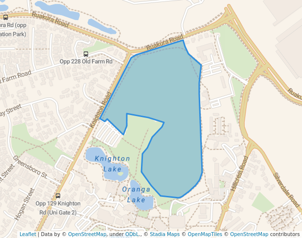 University of Waikato Grounds