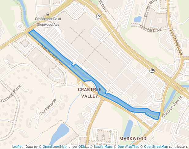 Crabtree Valley Trail