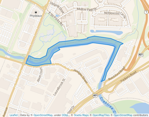 Middle Crabtree Creek Trail