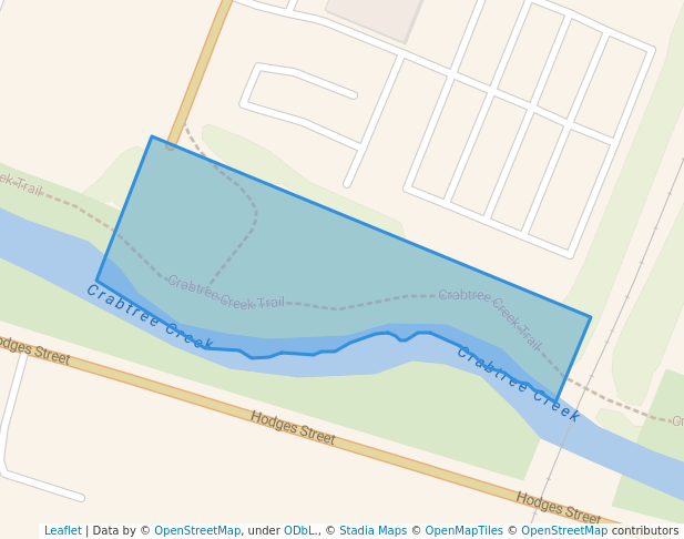 Middle Crabtree Creek Trail