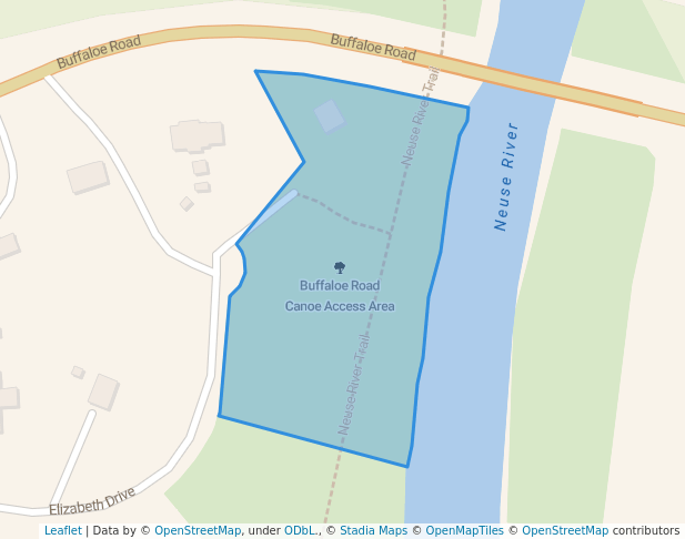 Buffaloe Road Canoe Access Area