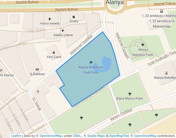 Alanya Belediyesi Kedi Parkı