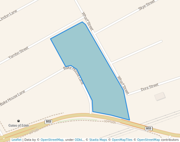 walking in Lean Memorial Park map in Morisset