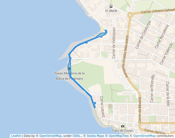 Paseo Marítimo de la Bahía de Portmany