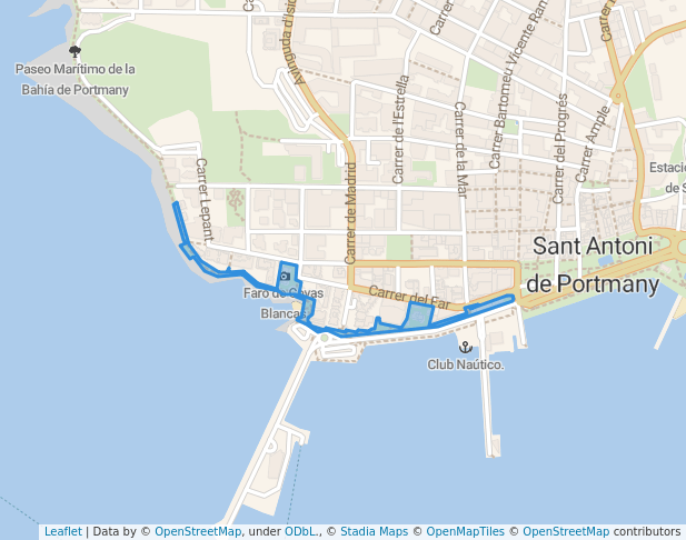 Paseo Marítimo de la Bahía de Portmany