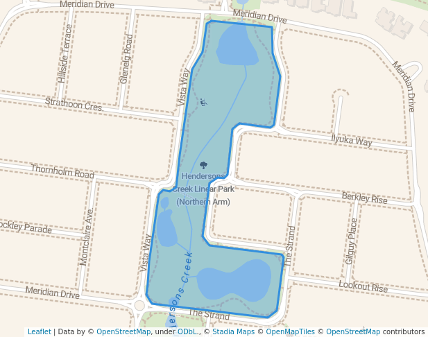 Hendersons Creek Linear Park (Northern Arm)