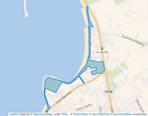 Paseo Marítimo de la Bahia de Sant Antoni de Portmany