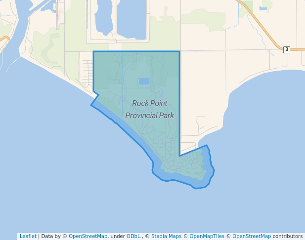 Rock Point Provincial Park