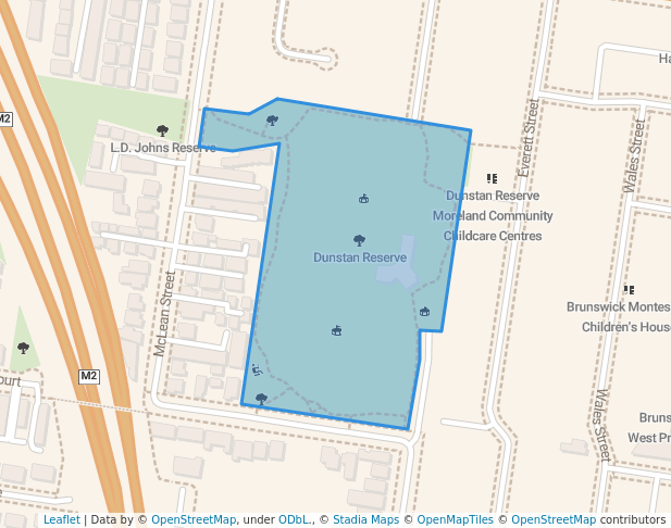 Dunstan Reserve
