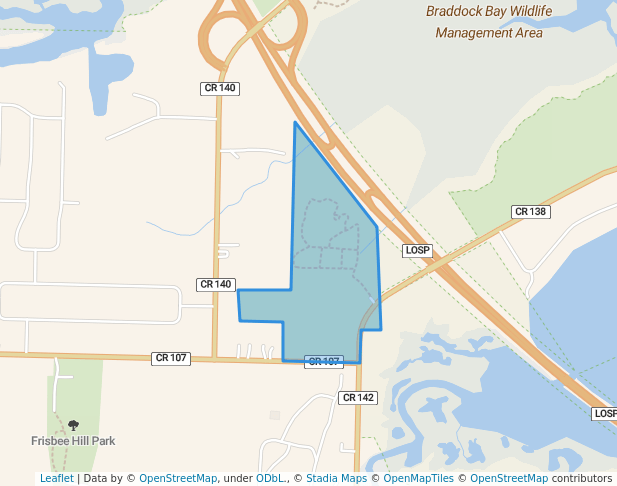 walking in Braddock Bay Park map in Hilton