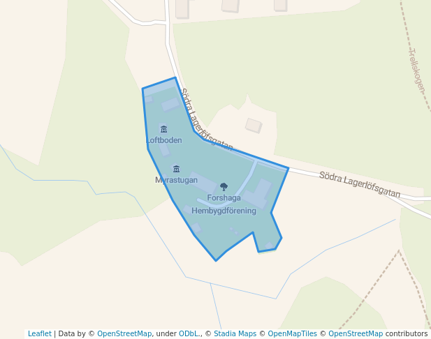 walking in Hembygdsgården map in Forshaga