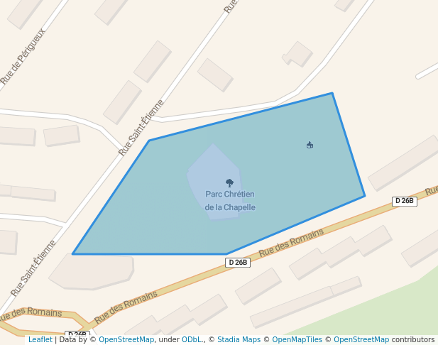 walking in Parc Chrétien de la Chapelle map in Freyming-Merlebach