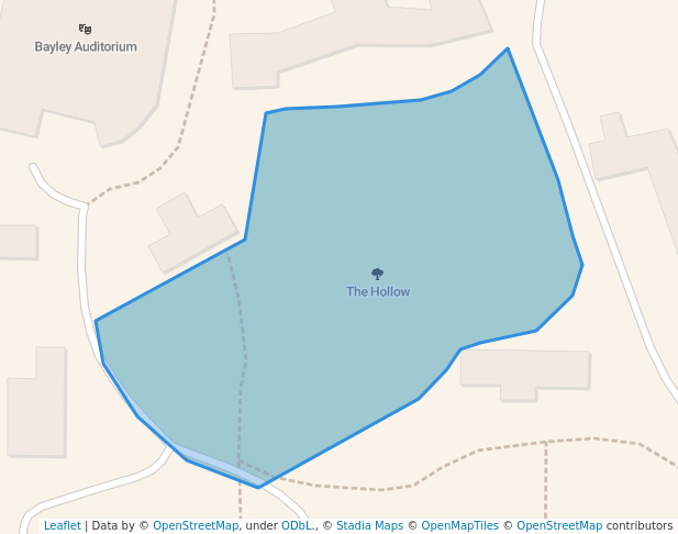 walking in The Hollow map in Springfield