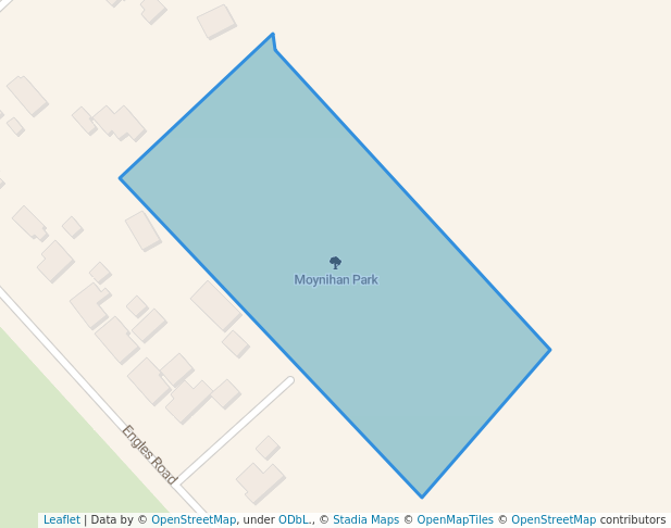 walking in Moynihan Park map in Shannon