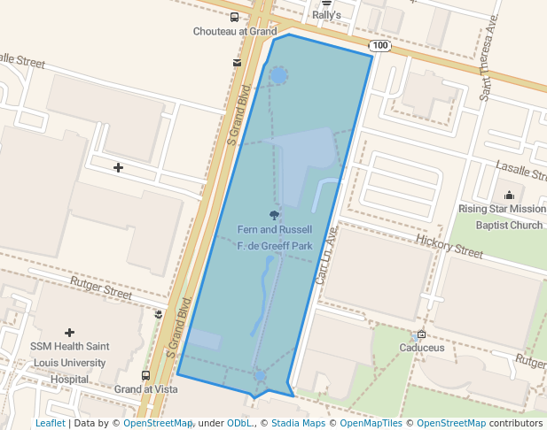 Fern and Russell F. de Greeff Park