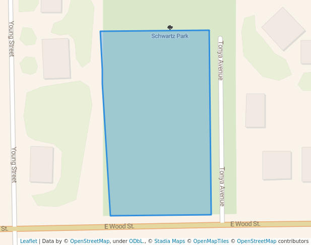 walking in Schwartz Park map in Paris