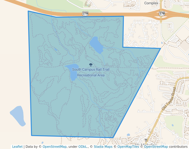 South Campus Rail Trail Recreational Area
