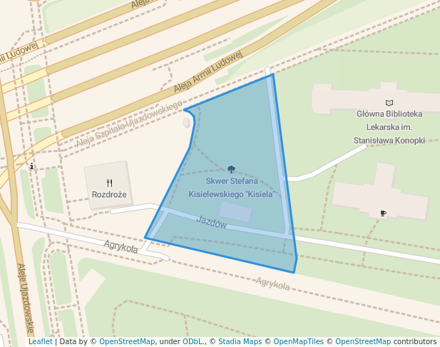 Skwer Stefana Kisielewskiego "Kisiela"