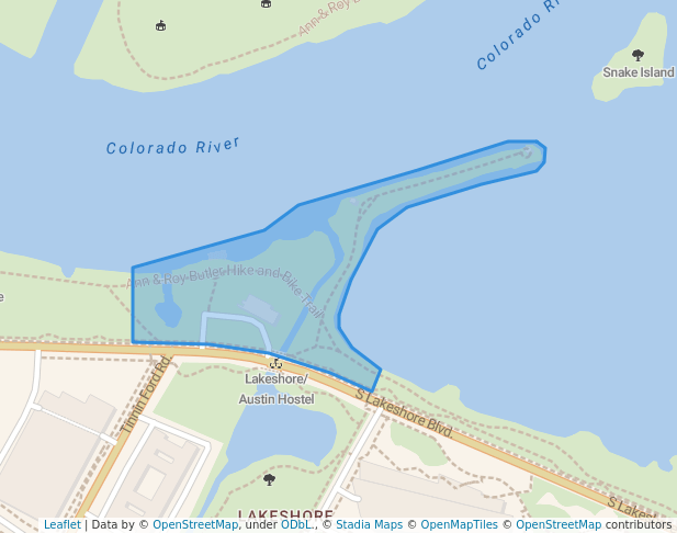 Peace Point at Town Lake Metropolitan Park