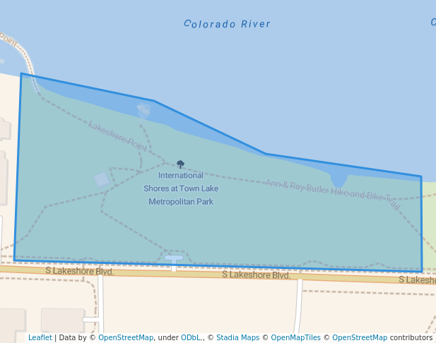 International Shores at Town Lake Metropolitan Park
