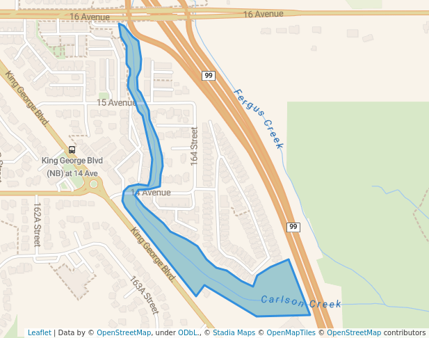 Carlson Creek protected area park