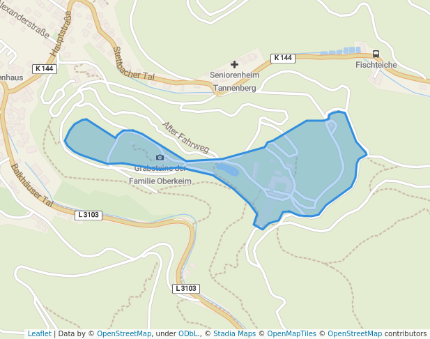 Heiligenberg in Seeheim-Jugenheim | Map and Routes