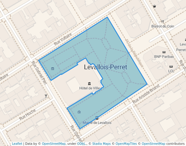 Jardins de l'Hôtel de Ville