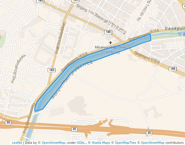 Deokpungcheon Riverwalk Park