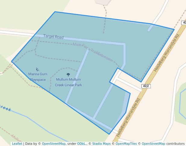 Mullum Mullum Creek Linear Park