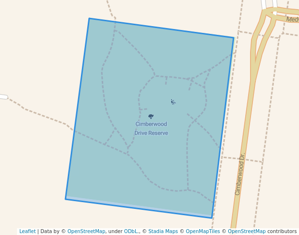 Cimberwood Drive Reserve