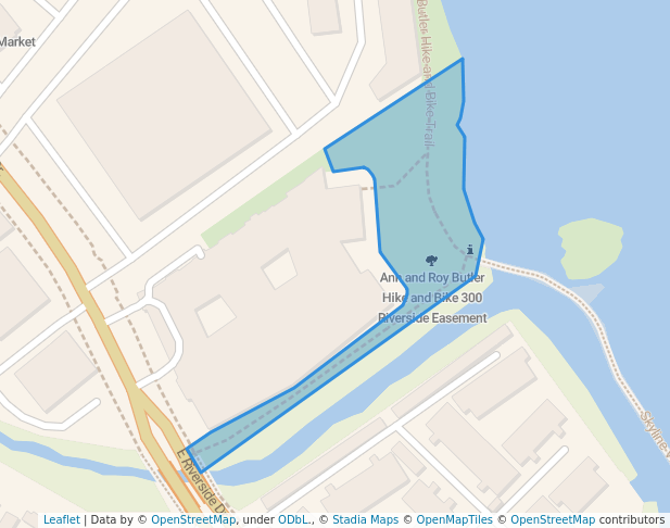 Ann and Roy Butler Hike and Bike 300 Riverside Easement