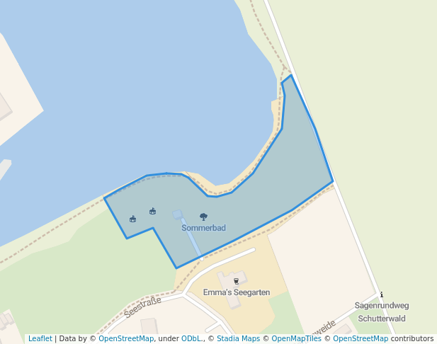 Sommerbad in Schutterwald | Map and Routes