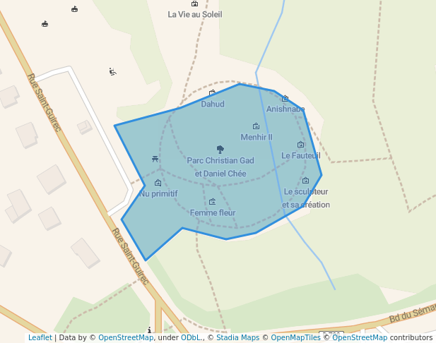 Parc Christian Gad et Daniel Chée