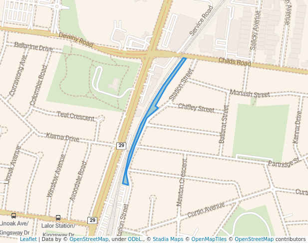 Epping Railway Line Linear Reserve