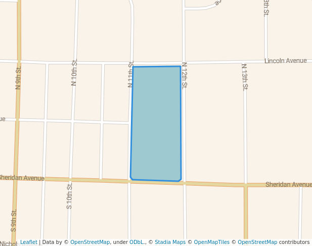 walking in Larson Park map in Montevideo