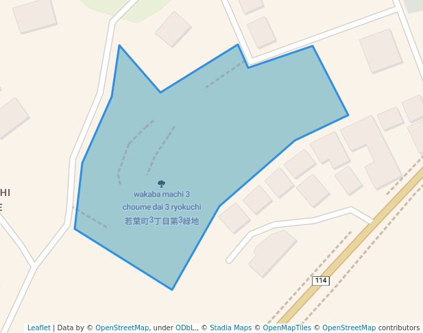 若葉町3丁目第3緑地
