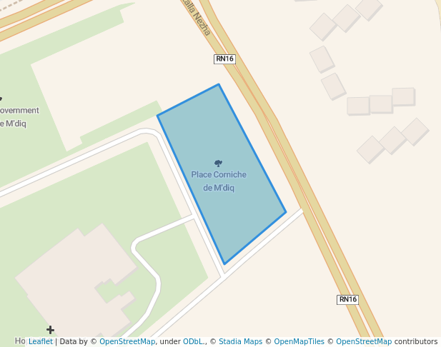 walking in Place Corniche de M'diq map in M'diq