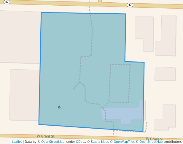 walking in Upper City Park map in Carlton