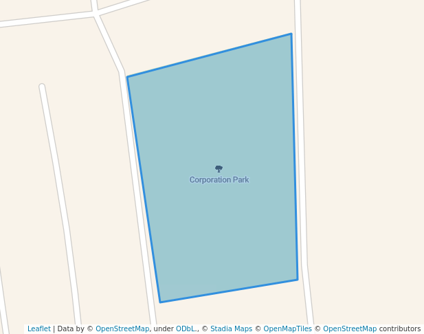 walking in Corporation Park map in Coimbatore