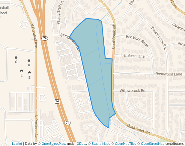 Quail Creek Detention Pond